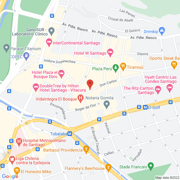 Map of Isj. Inversiones San Jorge