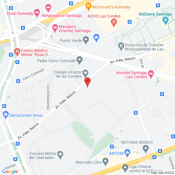 Map of Ingetop IngenierÍa y Construcción