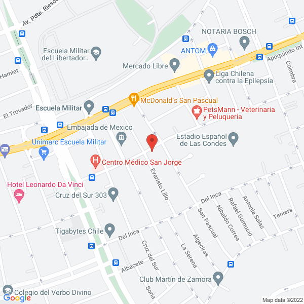 Map of Ingevsa Ingeniería Estructural Ltda.
