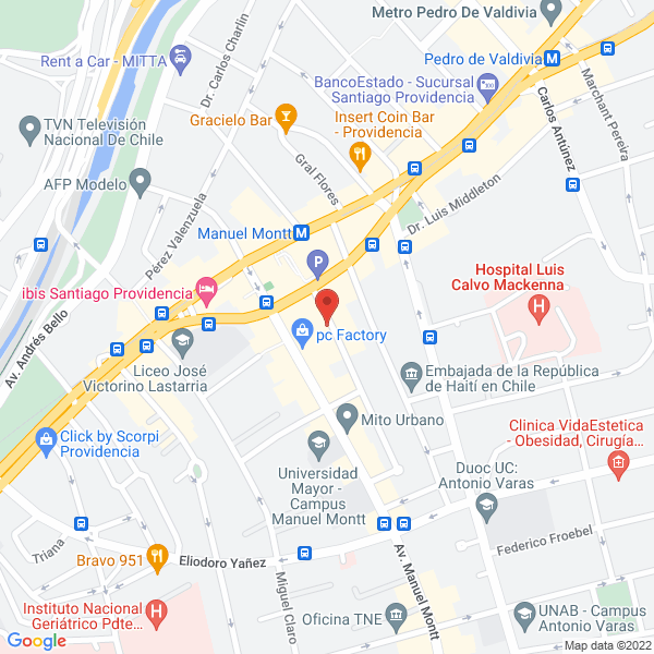 Map of Ifincorp S.A.