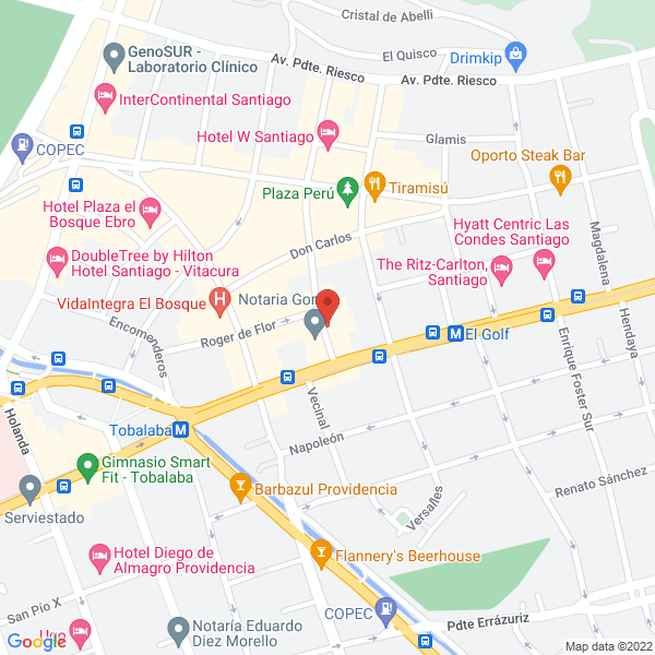 Map of Infante Calvo, Carlos