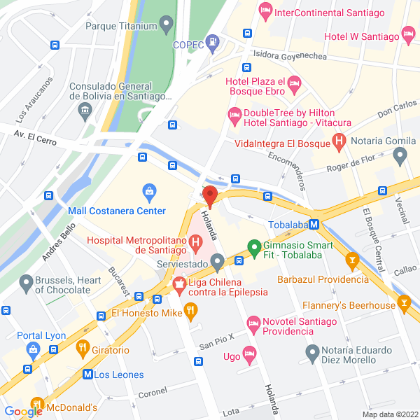 Map of Importadora DDGH Cía. Ltda.