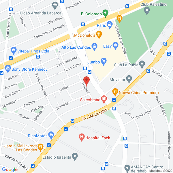 Map of Ingex Protección Pasiva Ltda.