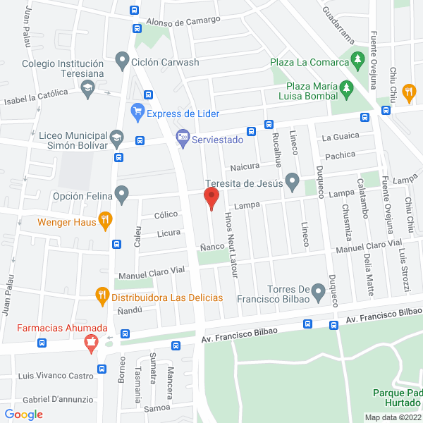 Map of Inspeccion Televisiva Toren Ltda.