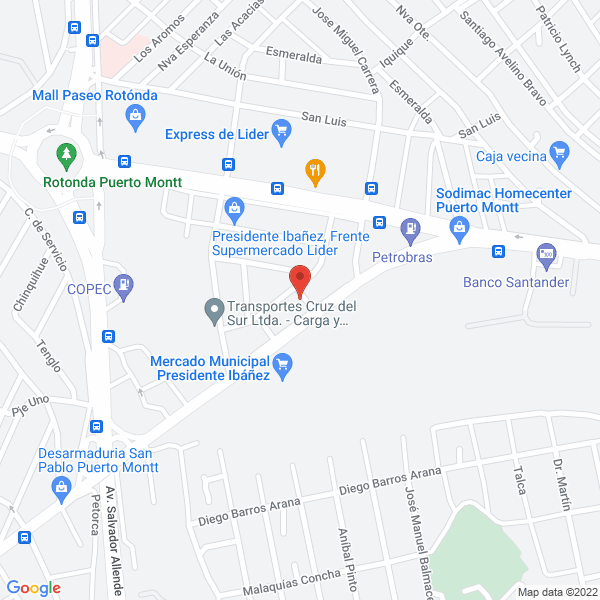 Map of Isoingeniería