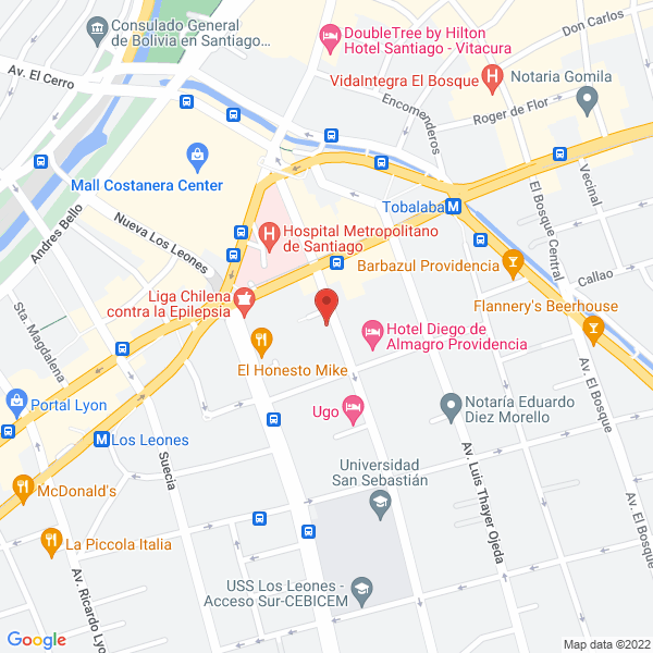 Map of Instituto Oftalmológico Integral