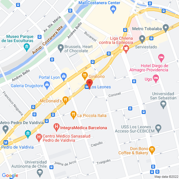 Map of Ingeniería Ambiental y Servicios S A