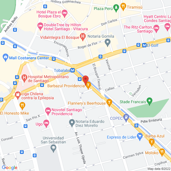 Map of Inversiones BCN Ltda