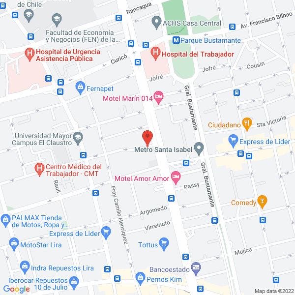 Map of Isstec