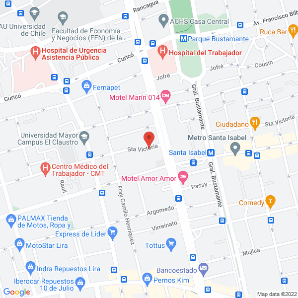 Map of Iluminatichile Audiovisuales