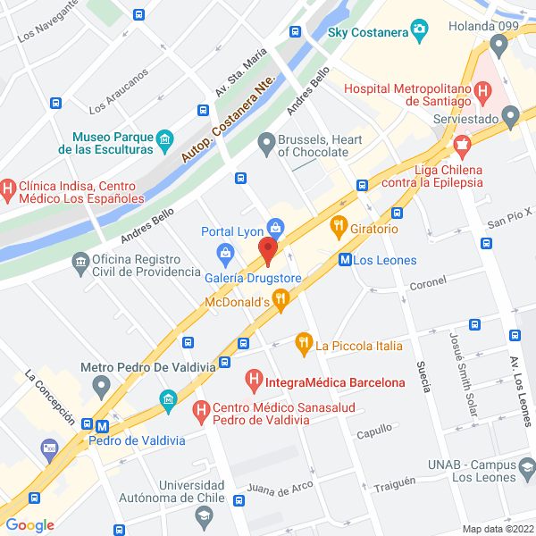 Map of Ink Tegral Tintas y Toner