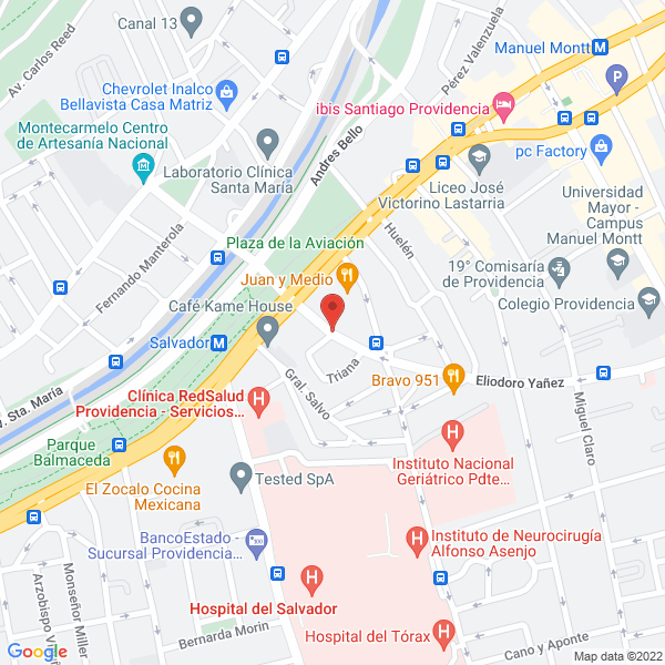 Map of Instituto Nacional de Derechos Humanos