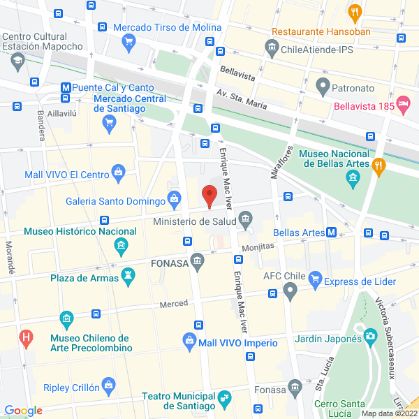 Map of Investigación y Desarrollo Ltda.
