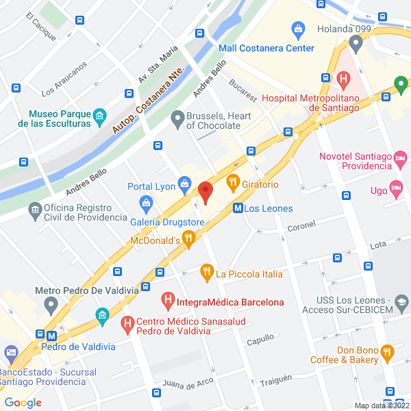 Map of Infopcion