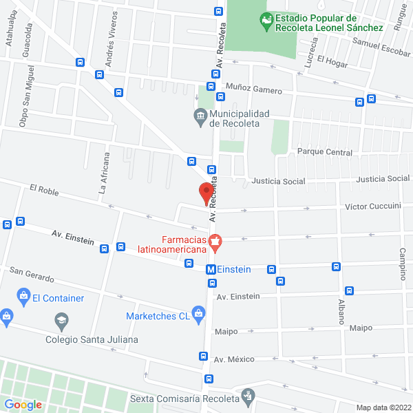 Map of Importadora Roble