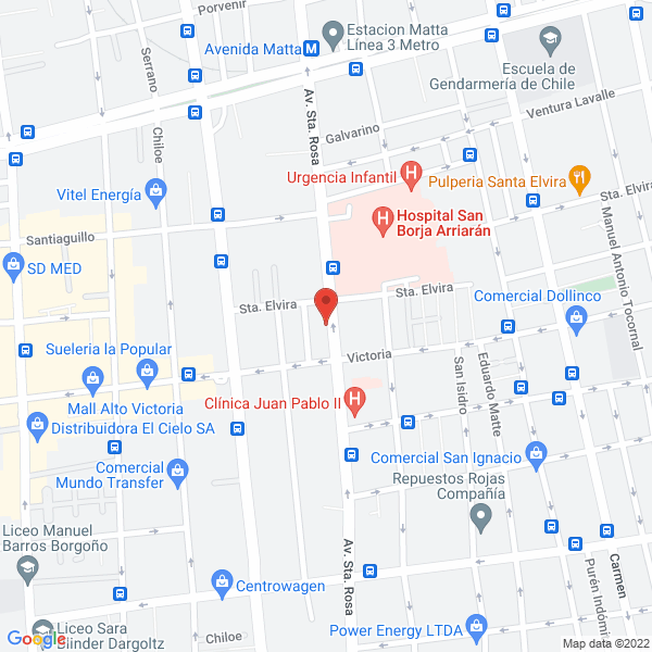 Map of Ingeplast S.A.