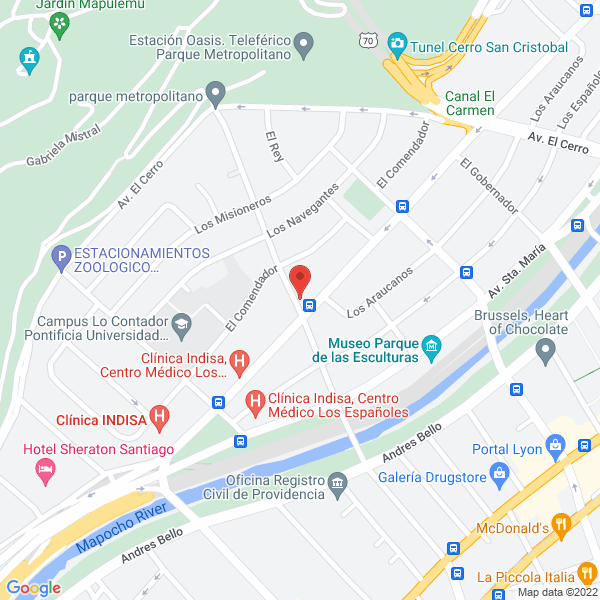 Map of Inver Isa