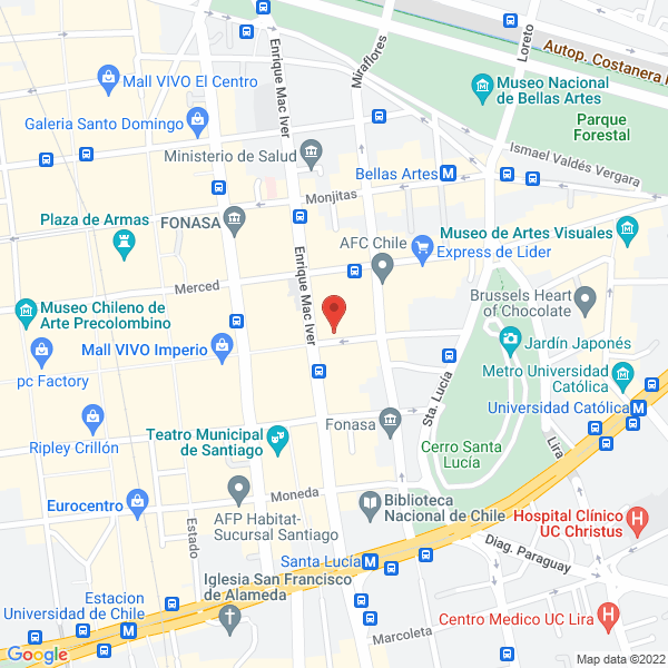 Map of Imagicair Consultores Sociedad Anonima
