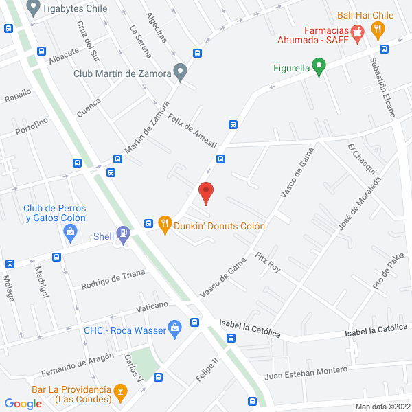 Map of Ingenue Novias
