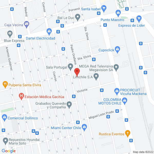 Map of Instalaciones Sanitarias Napa y Cia. Ltda.