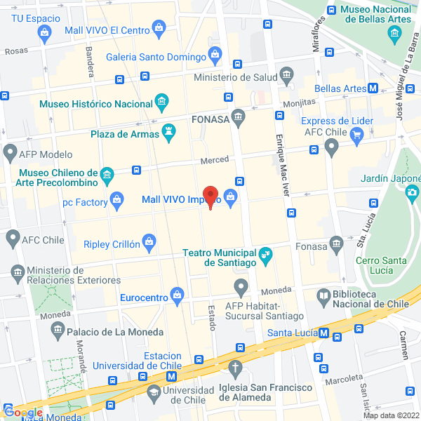 Map of Ideografias Consultores
