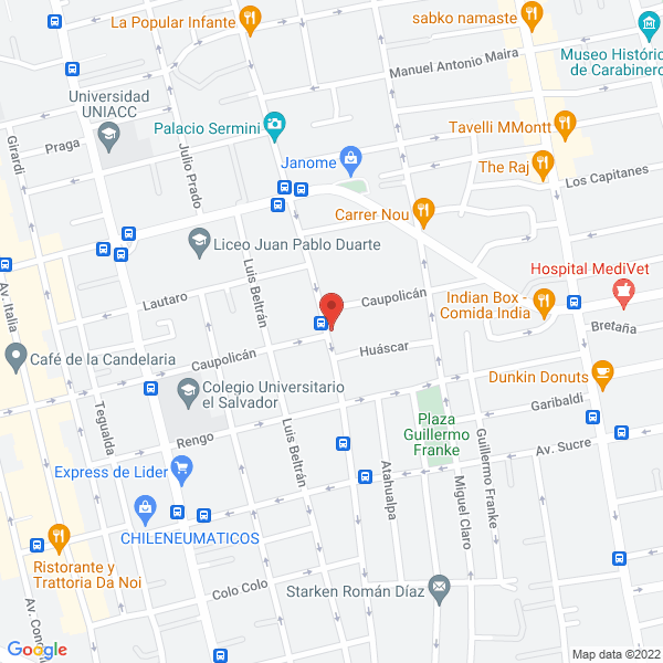 Map of Inproterm Proyectos Ltda.