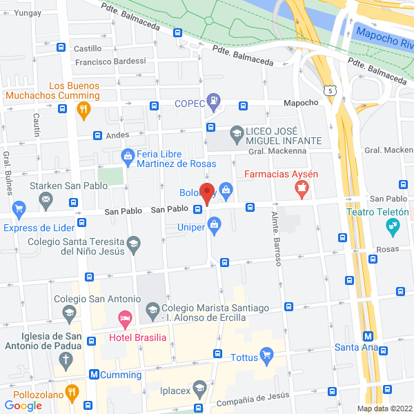 Map of Imagen Medula