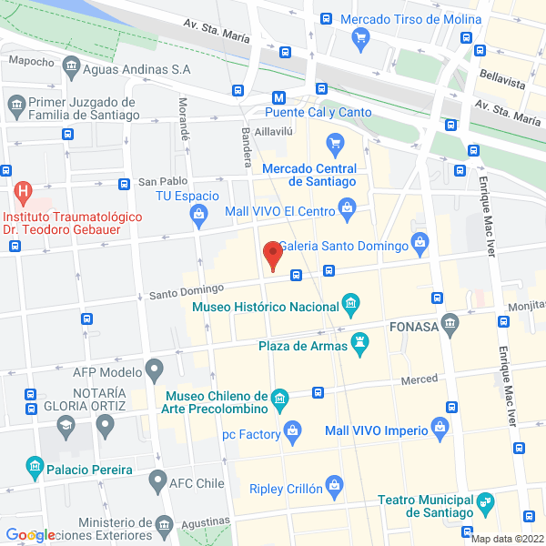 Map of Intec Capacitacion Limitada