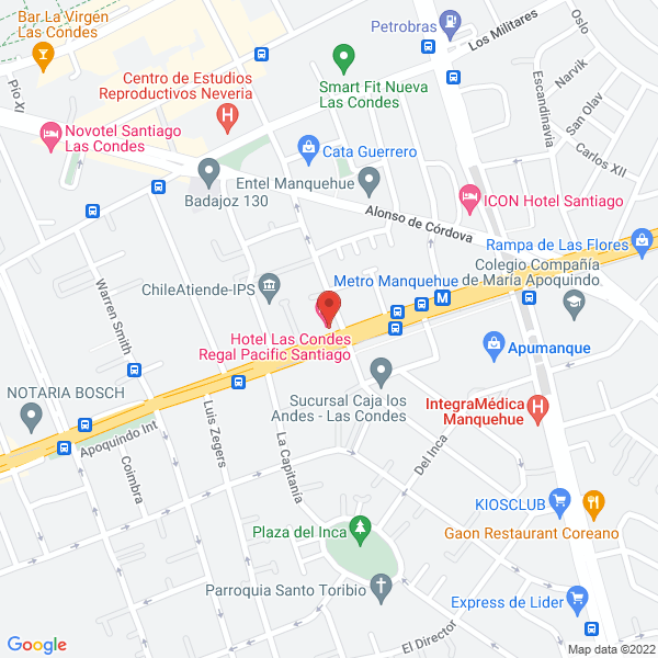 Map of Irc Verificadora Limitada