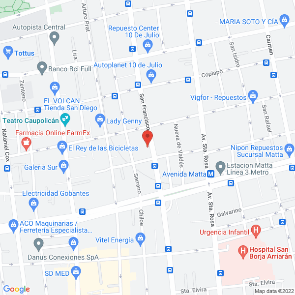 Map of Imprenta Eduardo 13