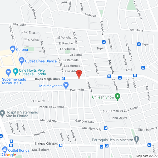 Map of IMBL Ingeniería SPA