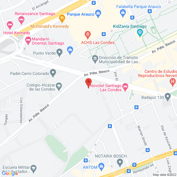 Map of INGENIERIA NOUS SPA