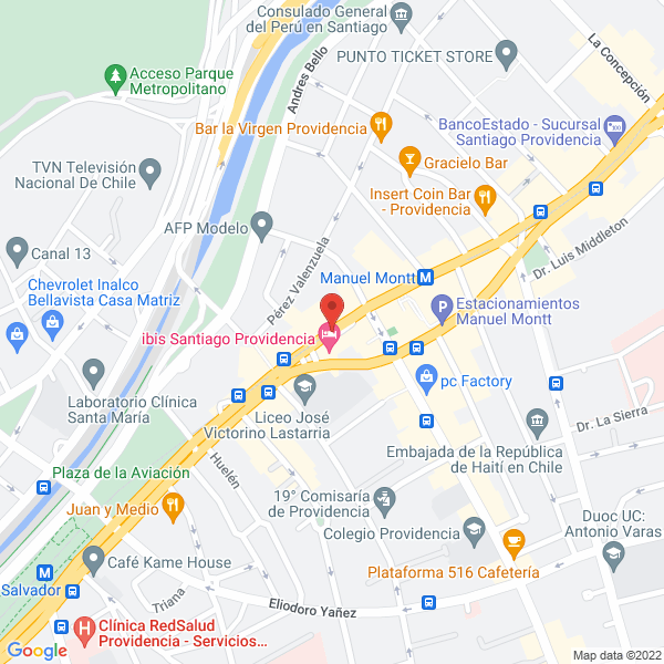 Map of IH Abogados Y Consultores SPA