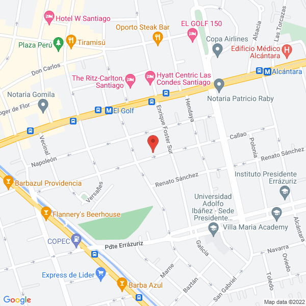 Map of Jaime Inostroza Sarmiento y Cía. Ltda.