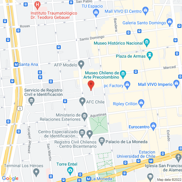 Map of Jerez y Compañía