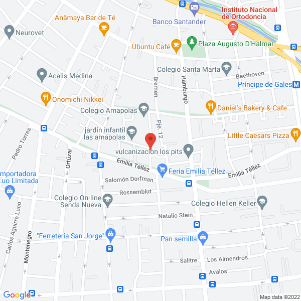 Map of J.M.S. Comercial Medical Ltda.