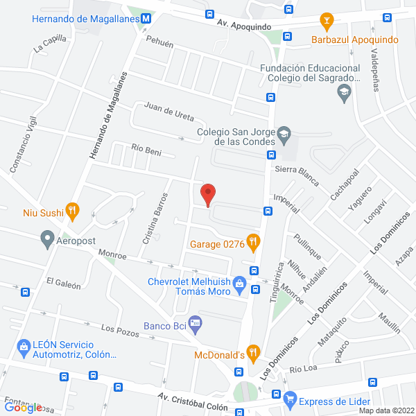 Map of Jardín Infantil Plumilla