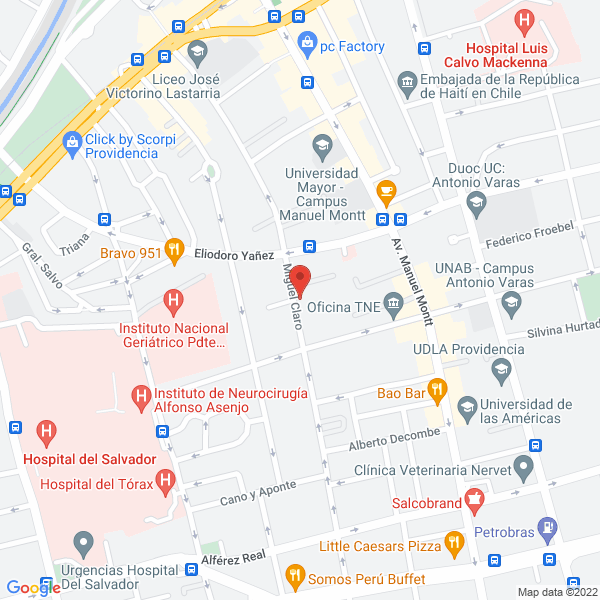 Map of Jardín Infantil Mampato