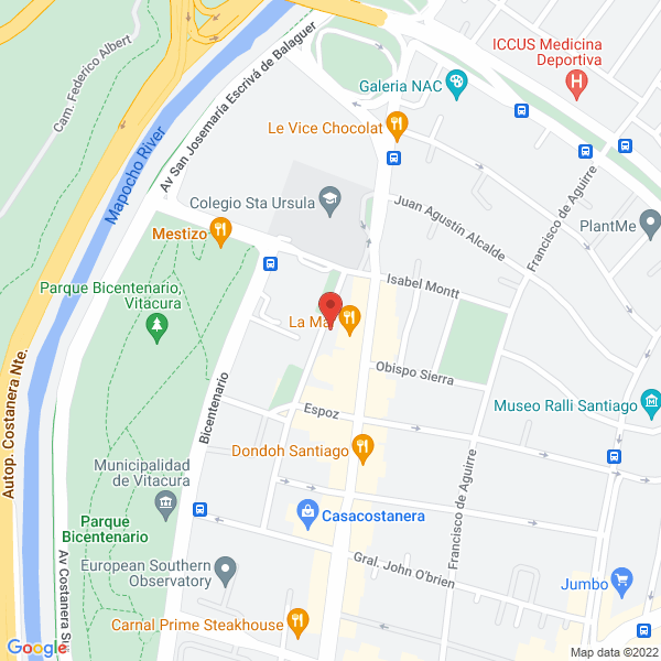 Map of Jardín Infantil Santa Teresita