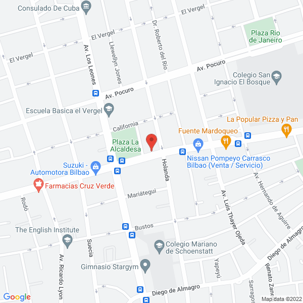 Map of Jardin Carolina