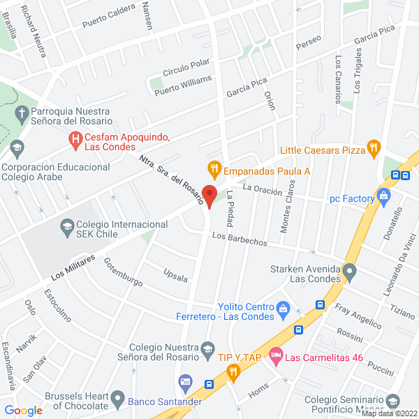 Map of Jardín Infantil Crayones