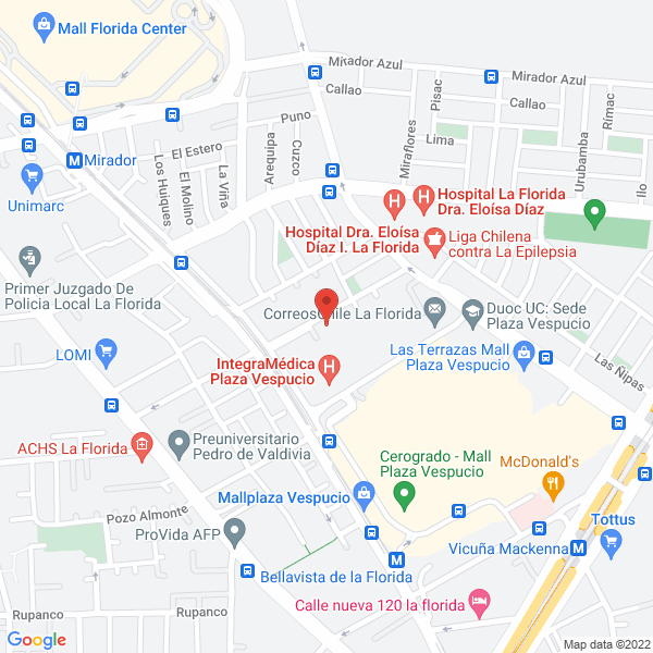 Map of Jaime Rocuant Rossel