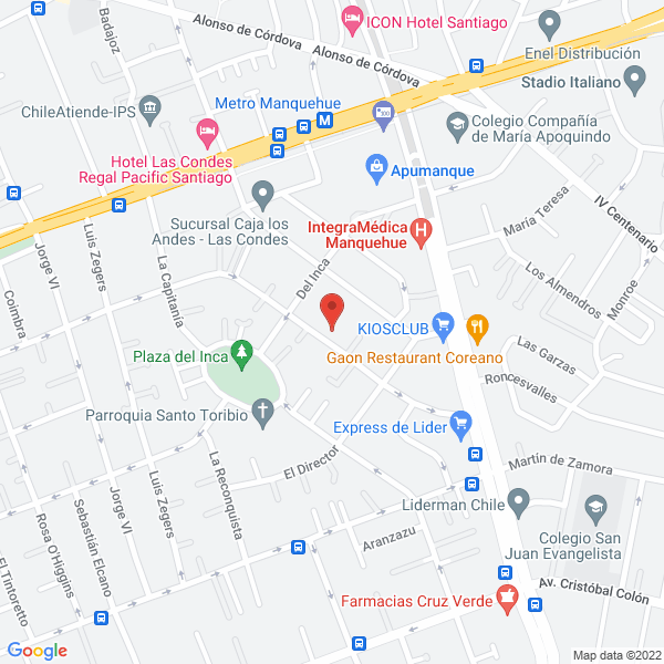 Map of Jeón S.A.