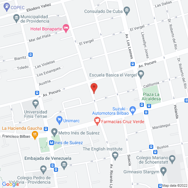 Map of Jardín Infantil Mundo Ideal