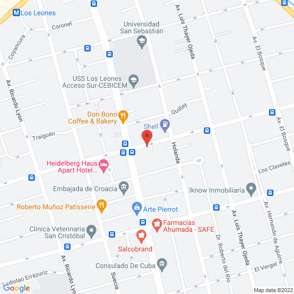 Map of Jaime Nieto Propiedades