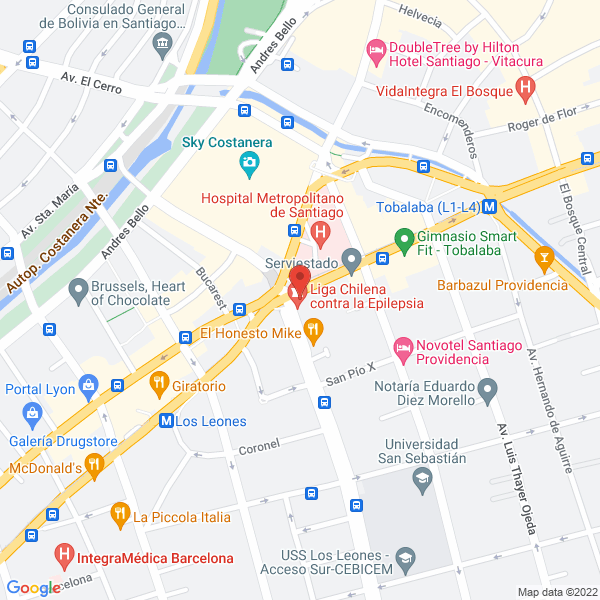 Map of Juliet Bridal