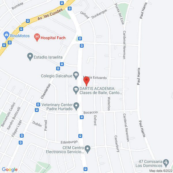 Map of JustGo!