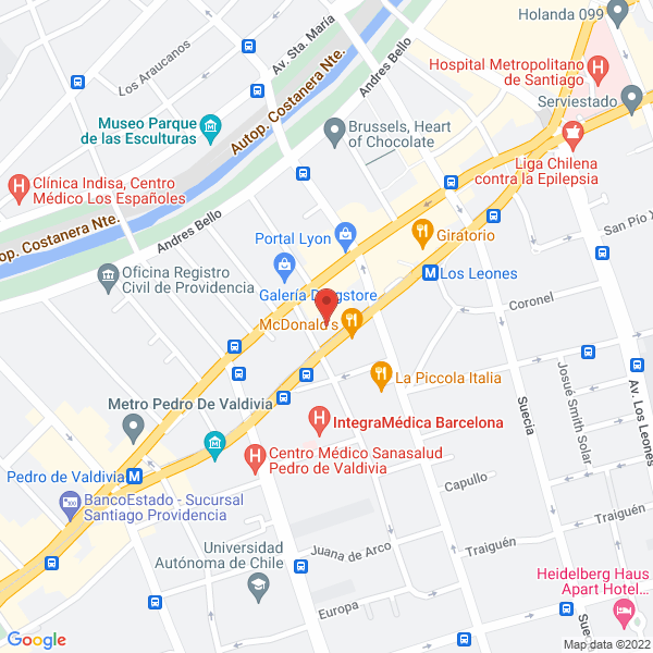 Map of Juega Comunicaciones Ltda