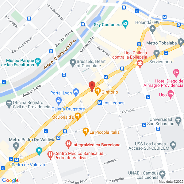 Map of Ju Javier Urbina