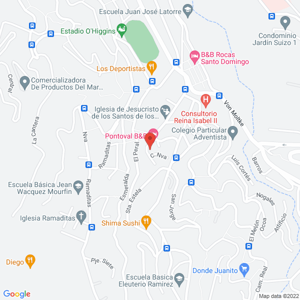 Map of Jardín Infantil Corazoncitos de Colores